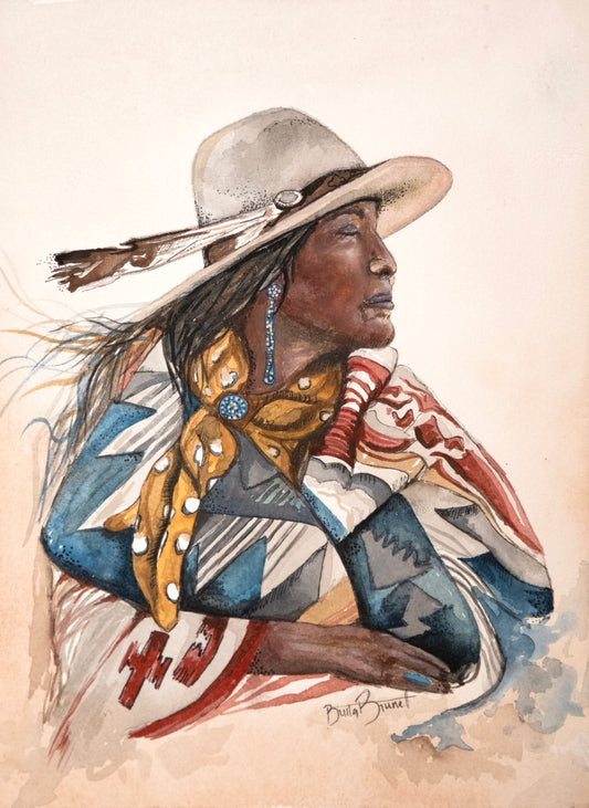 She Who Listens Print