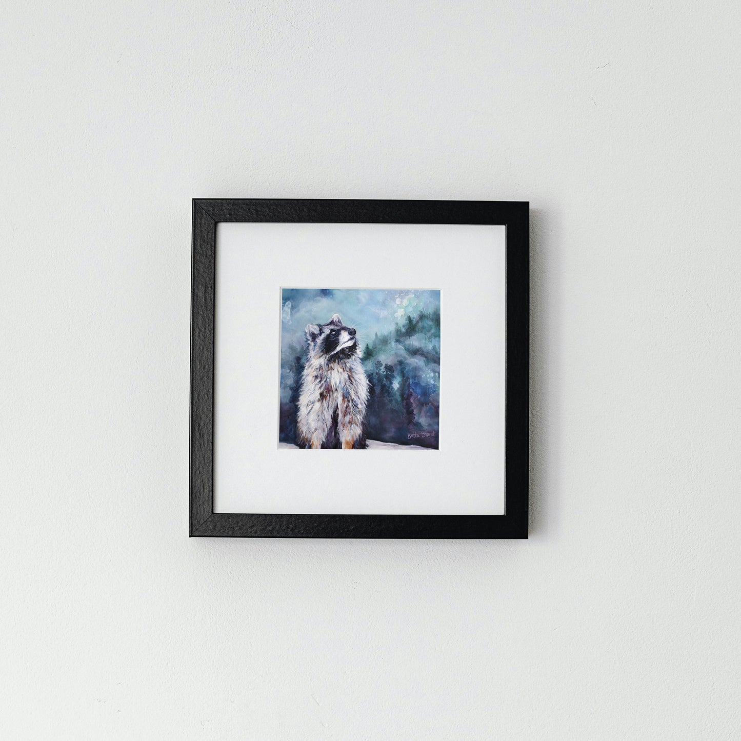 The Misty Cold Winter Print